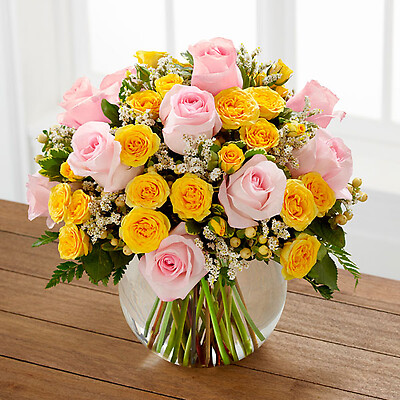 The Soft Serenade Rose Bouquet