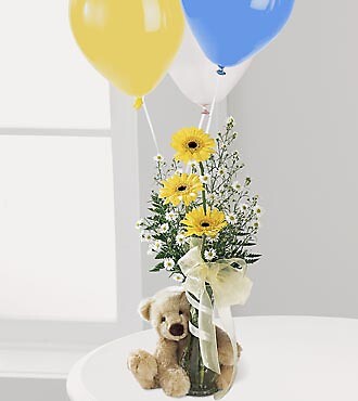 Welcome Bear Bouquet