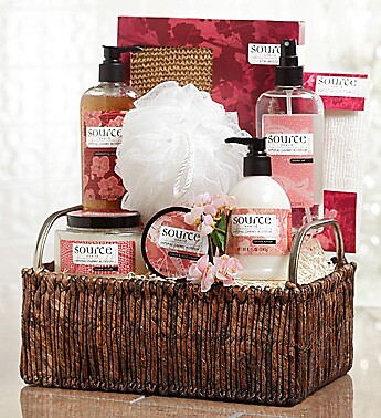 Imperial Cherry Spa Basket