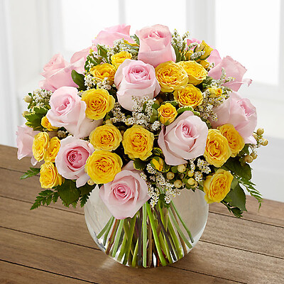 The Soft Serenade Rose Bouquet