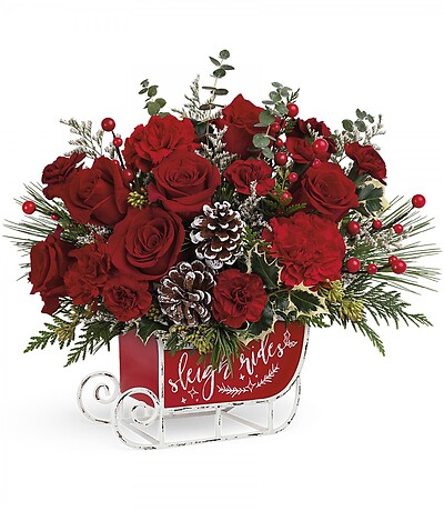 Vintage Sleigh Bouquet