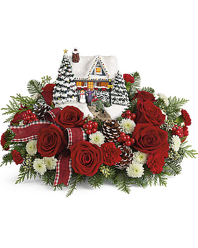 2020 Thomas Kinkade&#039;s Hero&#039;s Welcome Bouquet