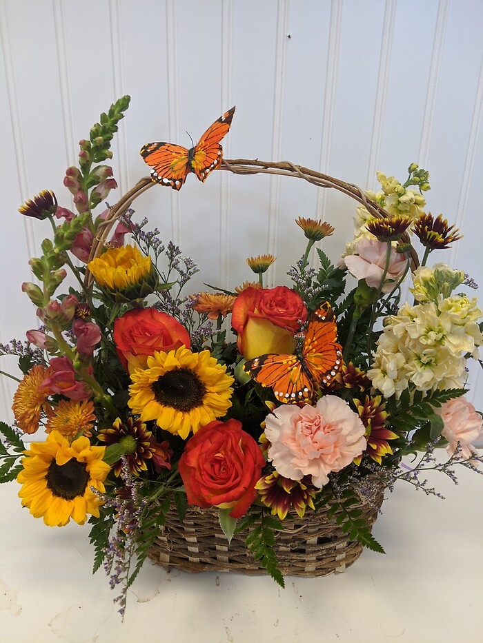 Autumn Basket blooms