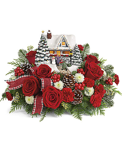 2020 Thomas Kinkade&#039;s Hero&#039;s Welcome Bouquet